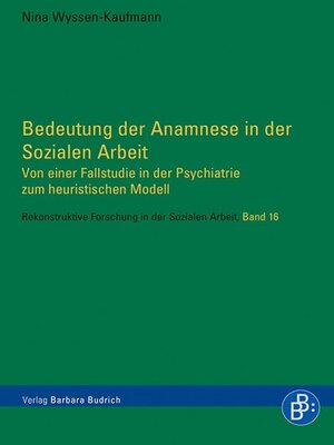 cover image of Bedeutung der Anamnese in der Sozialen Arbeit